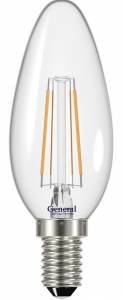 Лампа Филамент GLDEN-CS-7-230-E14-4500 GNRL RSP 10/100