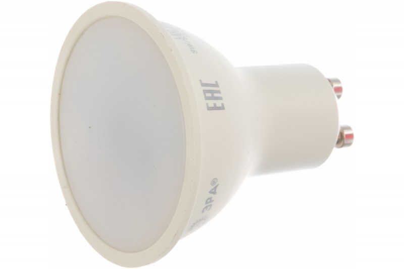 Лампа ЭРА ECO LED MR-9W-865-GU10(диод, софит, 9Вт, 6500K,GU10) (10/100/4000) Б0045352 RSP