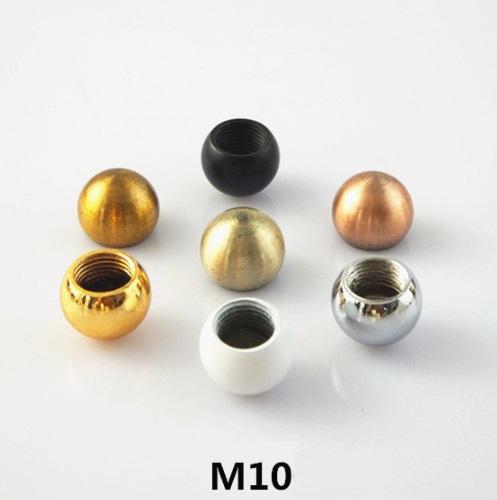 ! Гайка декоративная М10 (бронза) шар для люстры D15мм, SPFR23876