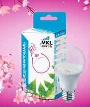 Лампа светод VLED-FITO-A65-10W-E27 220V пластик Включай 1155781 RSP