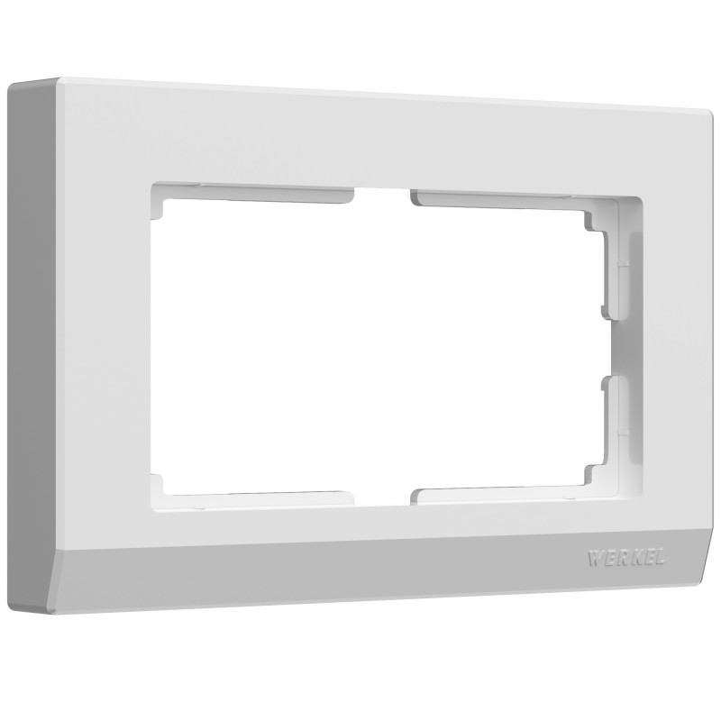 WERKEL WL04-Frame-01-DBL-white/ Рамка для двойной розетки (белый) a046849 W0081801