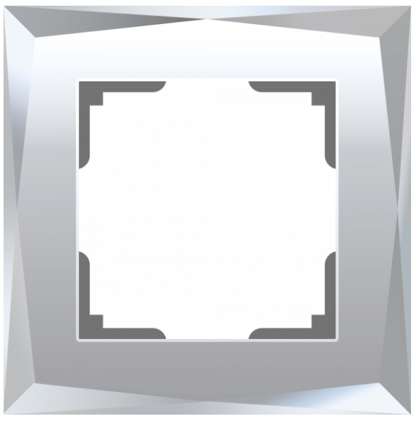 WERKEL Diamant WL08-Frame-01/Рамка на 1 пост (зеркальный) a045795 W0011220