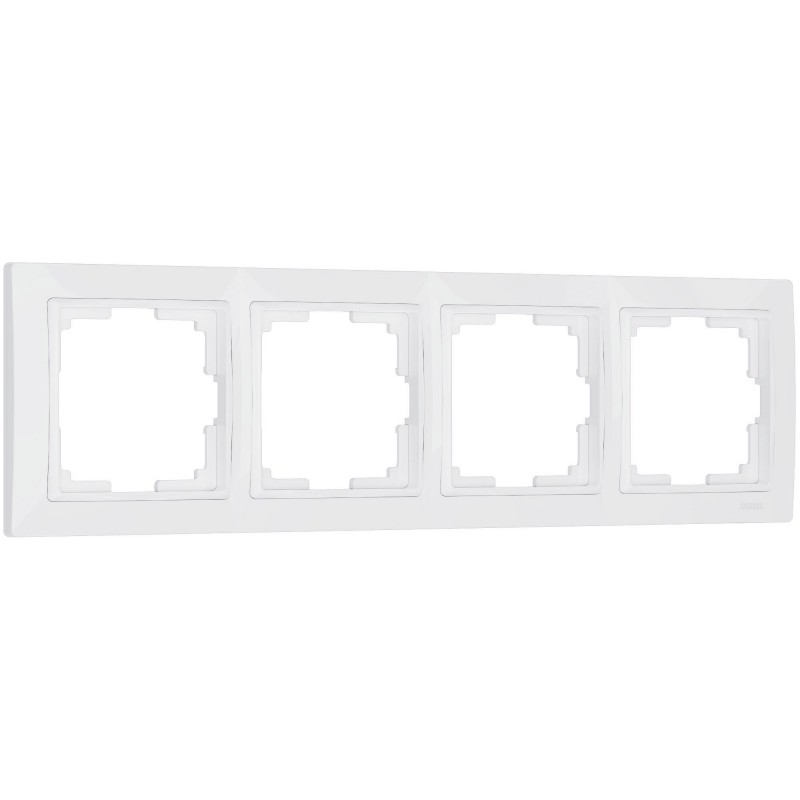 WERKEL Snabb basic WL03-Frame-04/ Рамка на 4 поста (белый, basic) a036628 W0042001