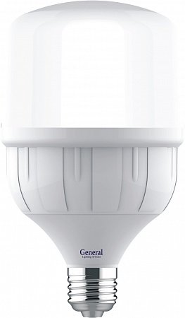 Светодиодная лампа высокомощная HPL 40 Вт Нейтральный свет General GLDEN-HPL-40-230-E27-4000 RSP