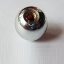 ! Гайка декоративная М4 (хром) шар для люстры D9/H8мм, (цена за 1 из уп. по 10), SPFR30216