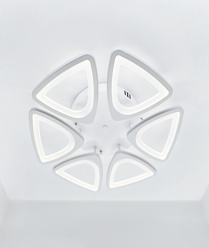 Светильник SPF-1623 WHITE/БЕЛЫЙ LED D620/H100/6/LED/100W 2.4G SPF21-10 (1) Пикассо