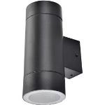 Ecola G53 LED 8013A светильник накладной IP65 прозрачный Цилиндр металл. 2G53 Черный 205x140x90