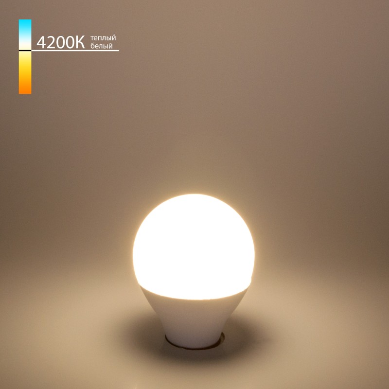 Светодиодная лампа ELST G45 7W 4200K E14 BLE1406