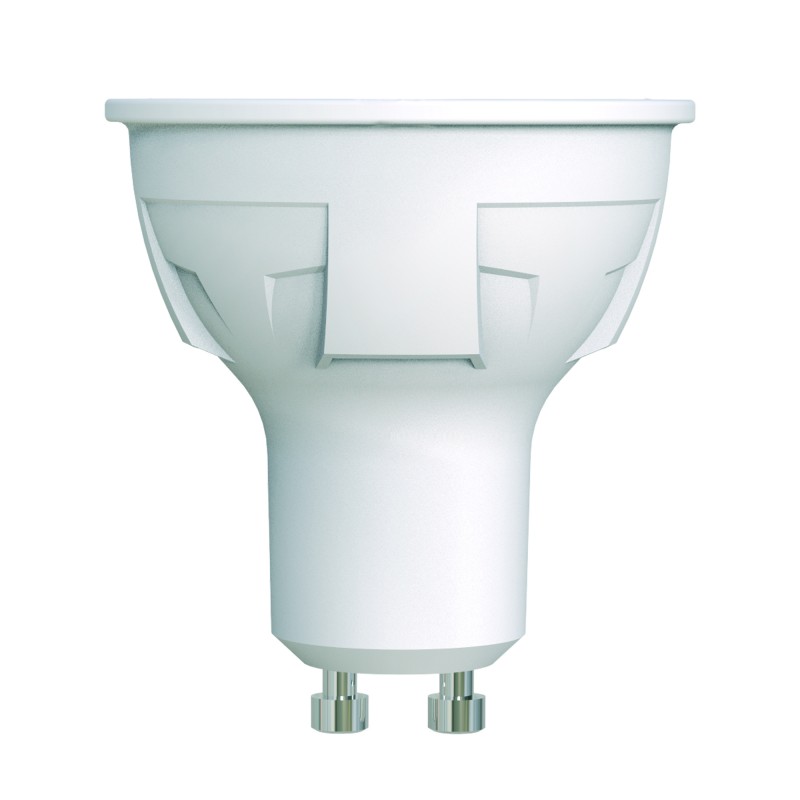 Лампа светодиодная. диммируемая LED-JCDR 6W-NW-GU10-FR-DIM PLP01WH Форма JCDR. матовая. RSP