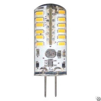 Лампа светодиодная LED 3вт 12в G4 белый капсульная (LB-422 48LED) 25532
