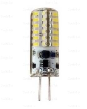 Лампа св/д LEEK G4 12V 3W(200lm) 4000K 42x16 LE010503-00010 силикон