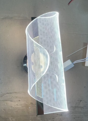 Светильник DZN-13658 РОМ ` D140/H280/1/LED/8W/4500K 25-01 VST