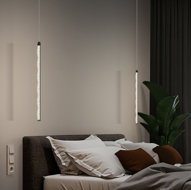 Светильник DZN-13686 ЧЕРНЫЙ ` D70/H600+1500/1/LED/16W/3000+4500+6500K CLARA