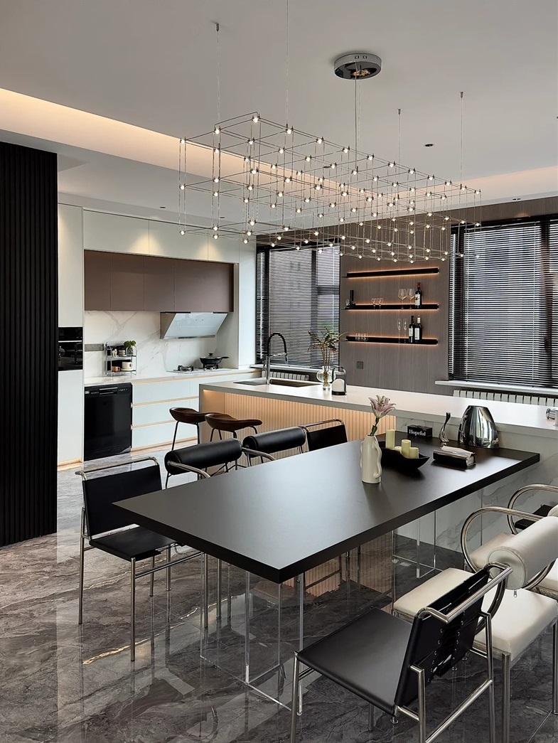 Светильник ElegantLight DZN-13697 МАТ.РОМ ` D300*1500/H300/1/LED/30W/4500K SELENA