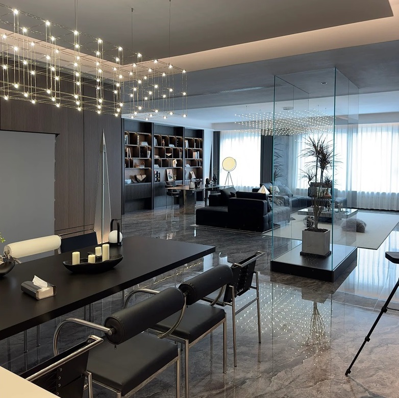 Светильник ElegantLight DZN-13697 МАТ.РОМ ` D300*1500/H300/1/LED/30W/4500K SELENA