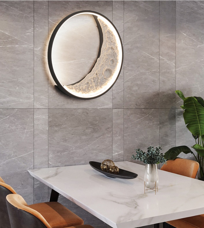 Светильник DZN-13699 ЧЕРНЫЙ D600/H80/1/LED/32W/4500K COSMOS-MOON