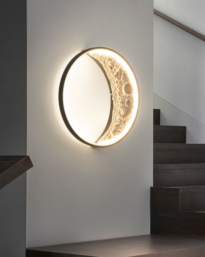 Светильник DZN-13699 ЧЕРНЫЙ D600/H80/1/LED/32W/4500K COSMOS-MOON