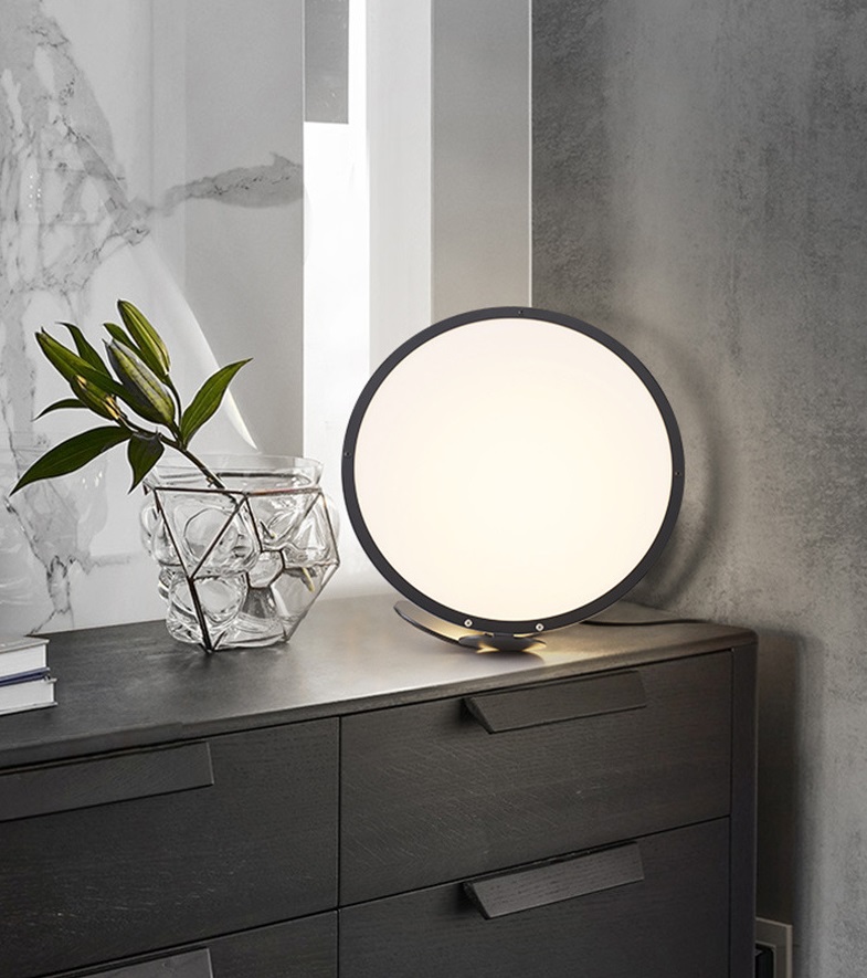 Светильник DZN-13701 ЧЕРНЫЙ D390/H350/1/LED/12W/4500K AOLIGHT BY TIMO RIPATTI