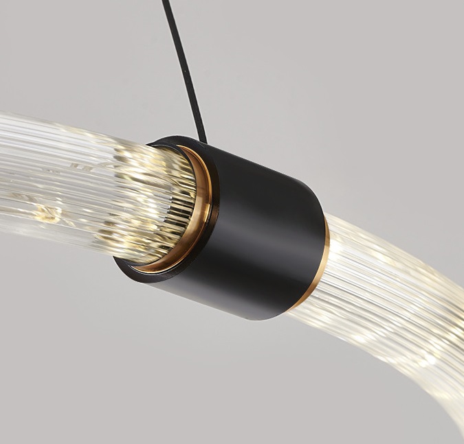 Светильник DZN-33199 ЧЕРНЫЙ ` D400+600+800/H1500/3/LED/100W/4500K