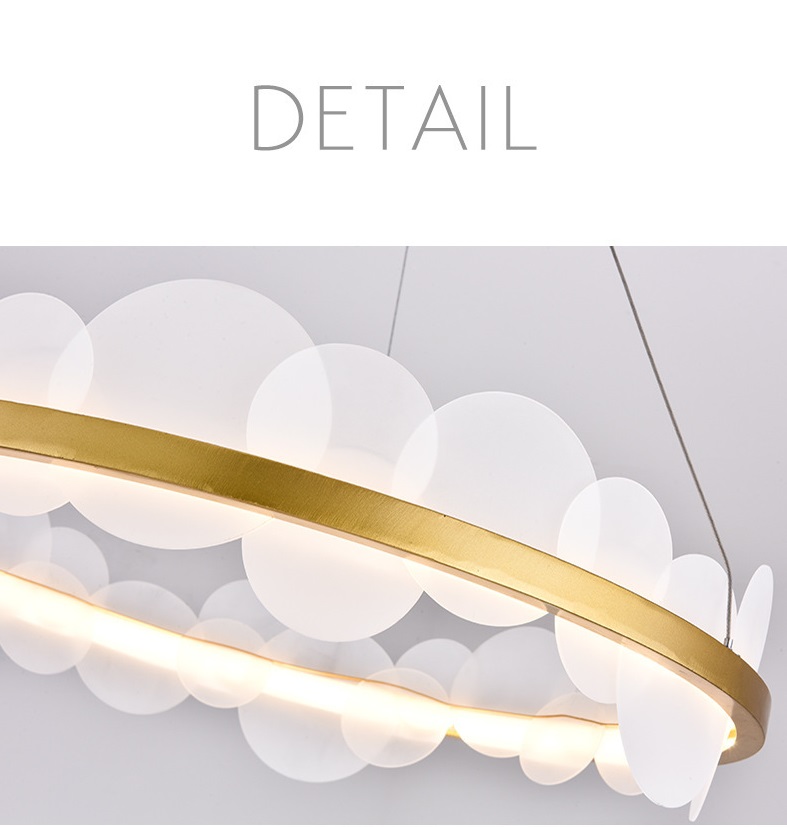 Светильник DZN2-2-79 GOLD / ЗОЛОТО ` D570/H1200/1/LED/40W/4000K WHELL