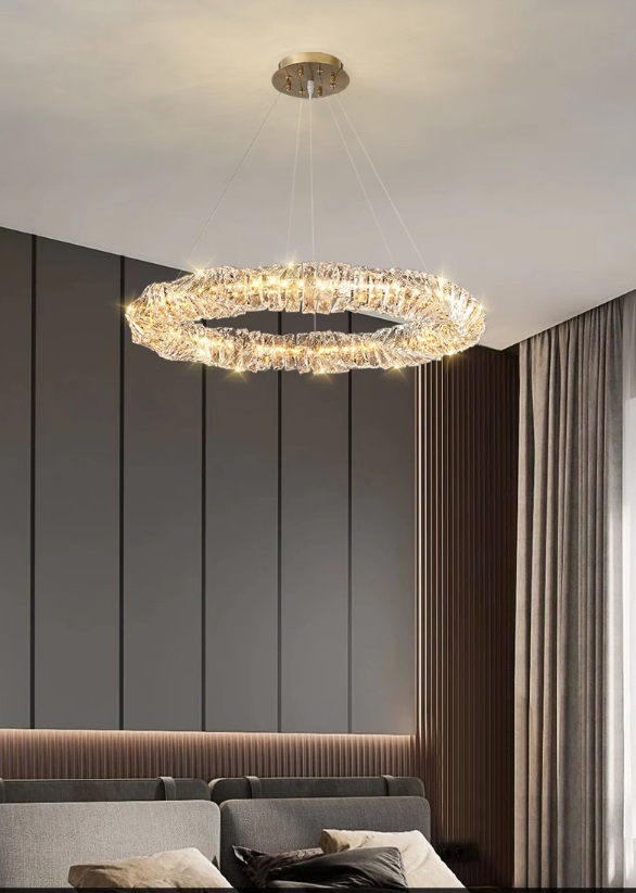 Светильник DZN-13711 ЗОЛОТО` D1000/H2000/1/LED/200W/4000K POORE