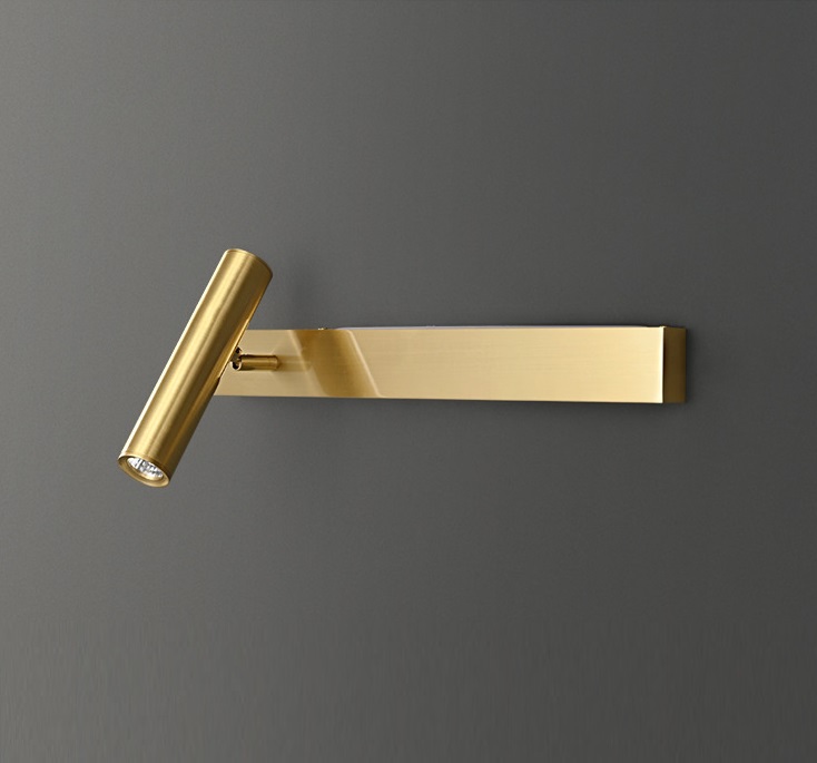 Светильник настенный ElegantLight DZN-13758 ЗОЛОТО ` D400/H80/1+1/LED/5+5W/3000K ASFAR