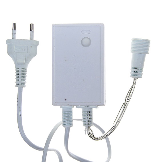 Контроллер для гирлянд УМС "Световой дождь", дл 8000 LED, нить белая 5 W, 8 режимов 1080326