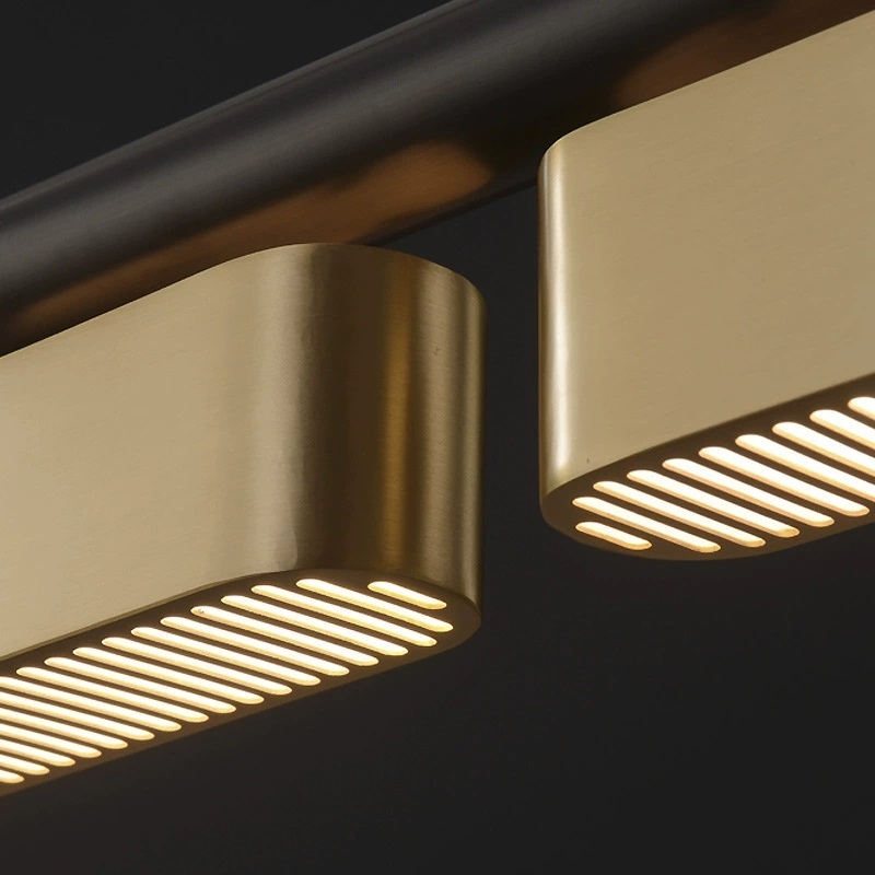 Светильник DZN-13781 ЗОЛОТАЯ БРОНЗА ` D1400*60/H1500//3/LED/48W/3000K JOYSDER