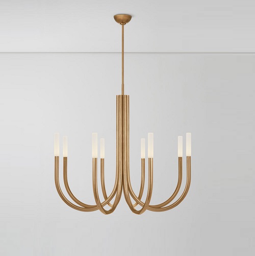 Светильник DZN-13790 БРОНЗА ` D700/H600+400/8/G9/40W LAURA