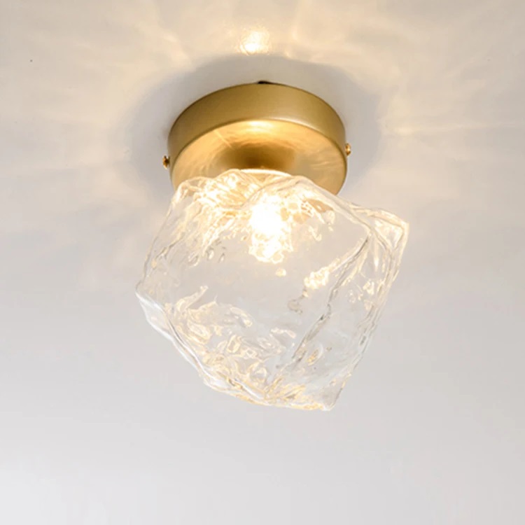 Светильник ElegantLight DZN-13804 БРОНЗА + ПРОЗРАЧНЫЙ ` D150/H150/1/G9/10W LAVA