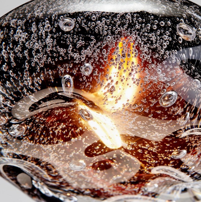 СветильникDZN-13810 ЧЕРНЫЙ + КОРИЧНЕВЫЙ ` D140/H100/1/LED/3W/3000K MYSTERY