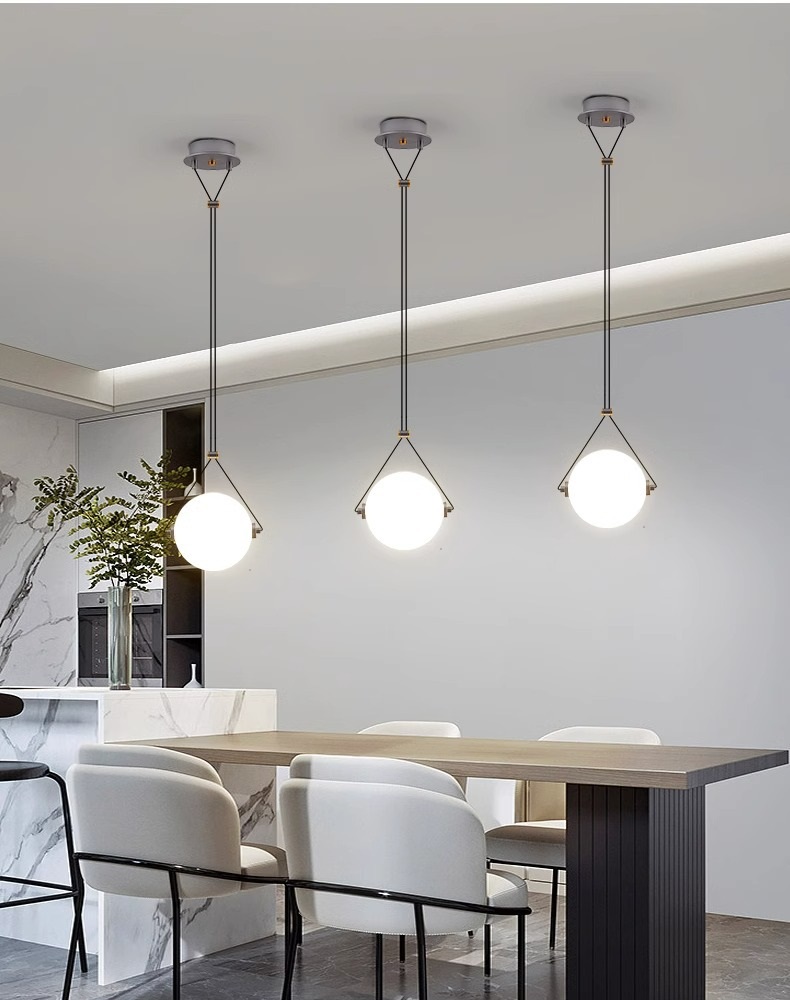 Светильник ElegantLight DZN-12978 СЕРЫЙ + ЧЕРНЫЙ ` D200/H1500/1/LED/10W/4500K