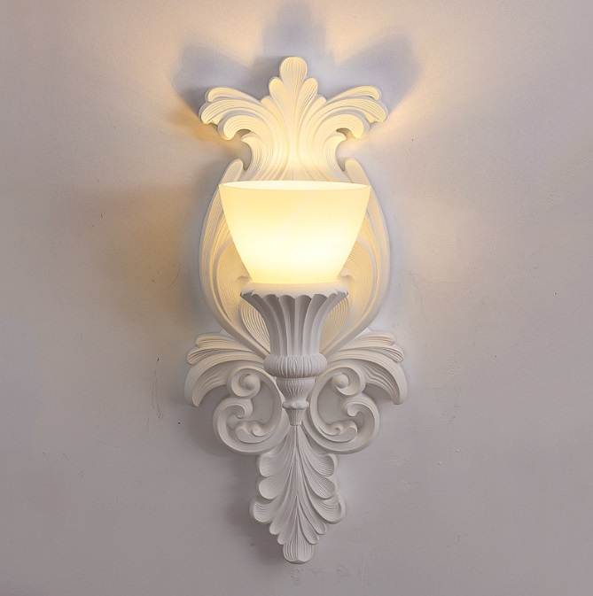 Светильник DZN-13857 БЕЛЫЙ ` L210*180/H500/2/E14/10W ARATTA