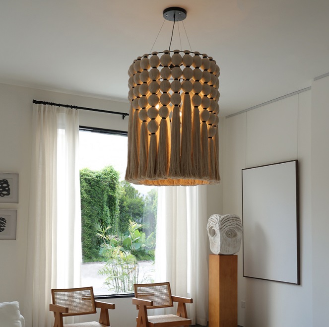 Светильник DZN-13871 ЧЕРНЫЙ + БЕЛЫЙ ` D700/H1000+1000/5/E27/60W