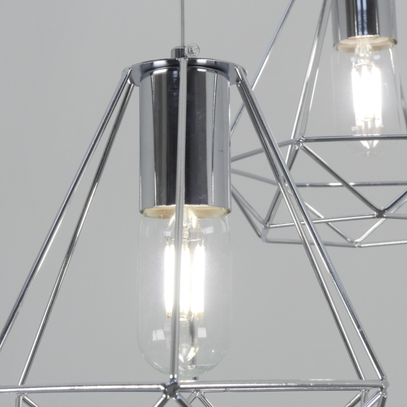 Светильник SPFD-12981 РОМ D350/H1500/3/E27/40W (без ламп) ZELLE