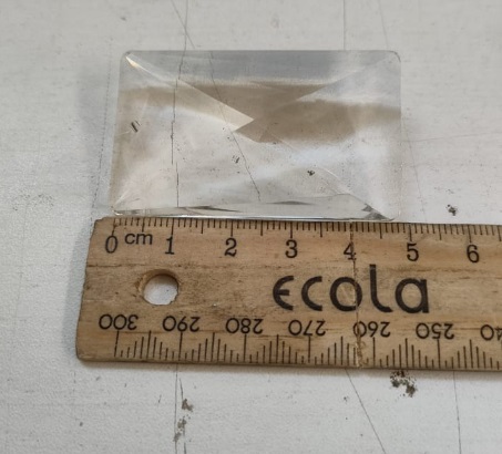 Декоративный элемент МАЛЕНЬКИЙ прозрачный, с втулкой в комплекте (для серии DRAGON) SPFR13062 24-04