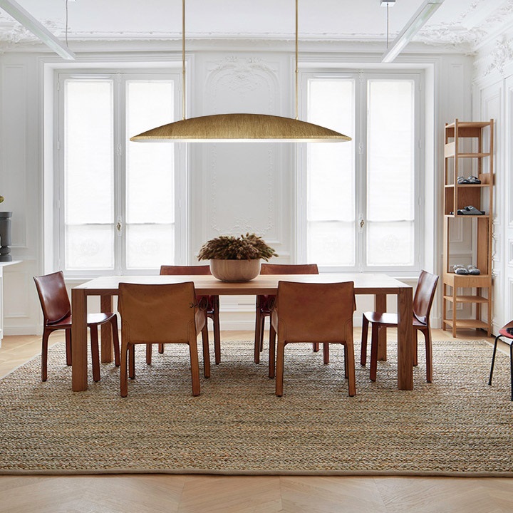 Светильник DZN-13066 ЗОЛОТО ` D1530*153/H700-1000/6/E14/40W UTOPIA