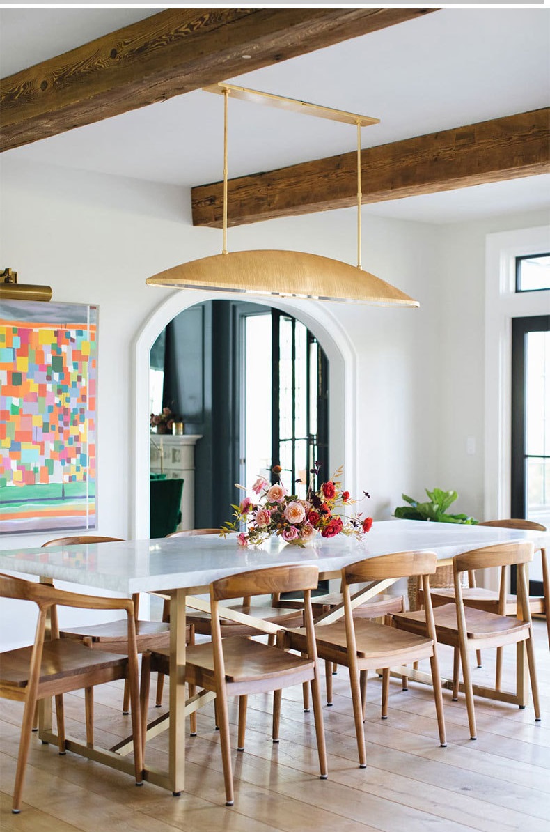 Светильник DZN-13066 ЗОЛОТО ` D1530*153/H700-1000/6/E14/40W UTOPIA