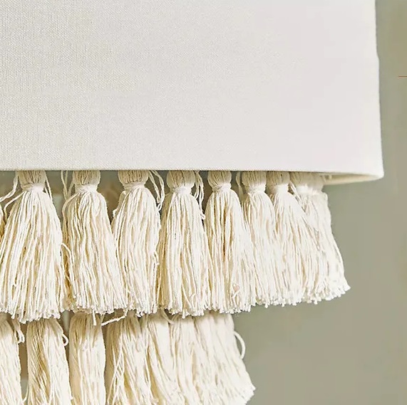 Светильник ElegantLight DZN-13085 БЕЛЫЙ D600/H300+1200/5/E27/40W RUSTIC