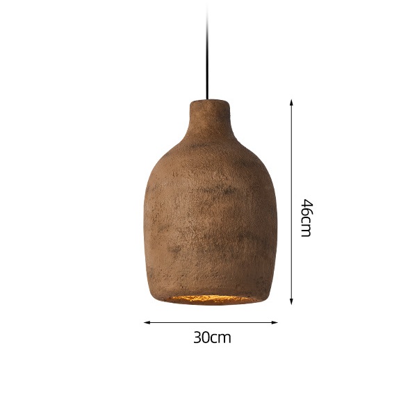 Светильник DZN-13105 КОРИЧНЕВЫЙ ` D300/H460+1500/1/E27/40W