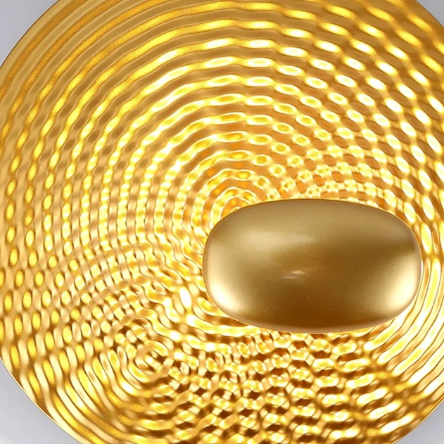 Светильник потолочный ElegantLight DZN-10479 ЗОЛОТО + ЗОЛОТО ` D600/H340/1/LED/10W/2800K COSMIC ANGE