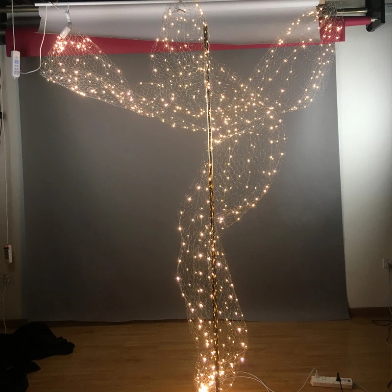 Светильник-инсталляция с сеткой DZN-14372 БЕЛЫЙ+ПРОЗРАЧНЫЙ