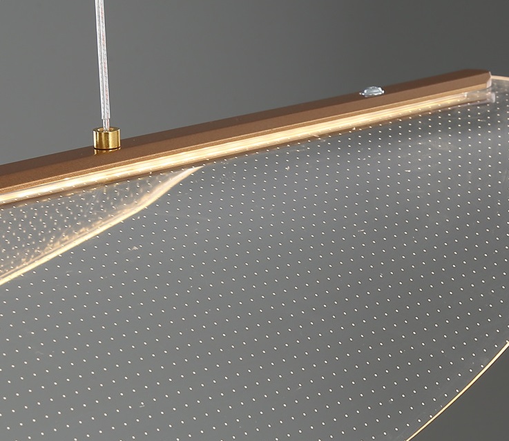 Светильник DZN-34701 ЧЕРНЫЙ + ЗОЛОТО ` D600*12/H1200/1/LED/20W/4500K