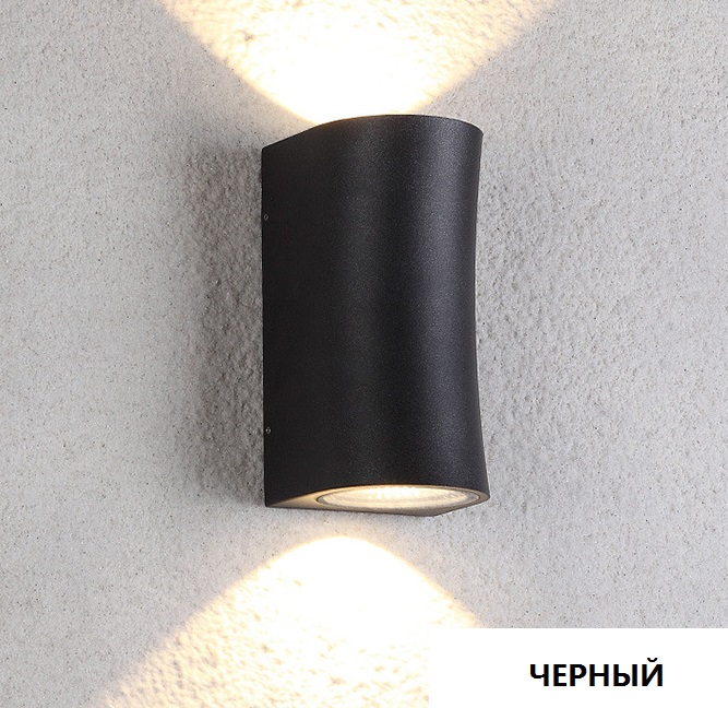 Светильник SPF-8381 ЧЕРНЫЙ ` 2*3W 4000-4500K 200*105*92mm IP65 SPF02