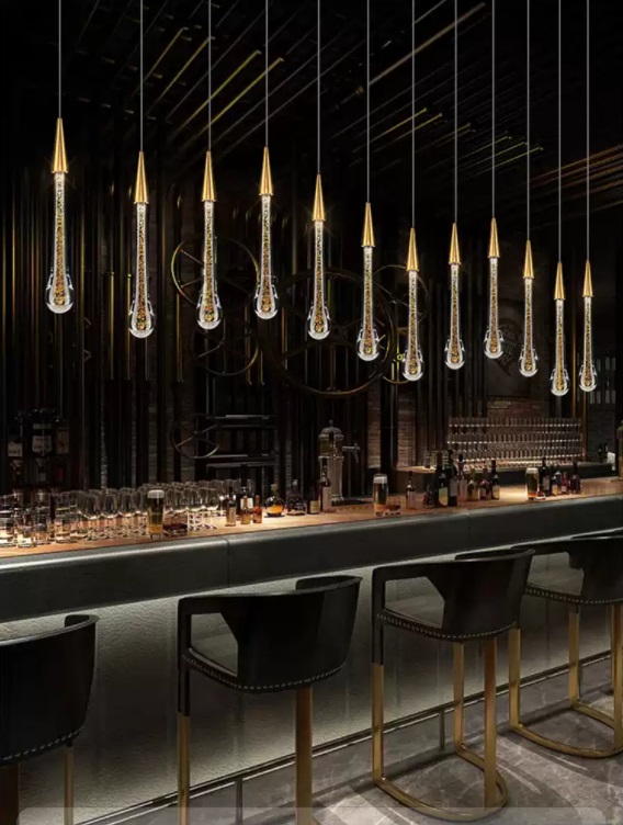 Светильник GL.35349 GOLD/ЗОЛОТО ` D40/H280-1100/1/LED/3W 4000-4500K BARTO SPF14 (1)