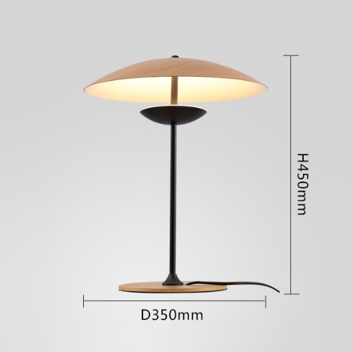 Светильник DZN-8483 WOOD ` D350/H450/1/LED/12W/4000K GINGER прикроватная лампа