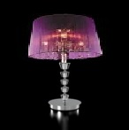 Светильник 2045/3T SPF BNS хром/розовый настольная лампа