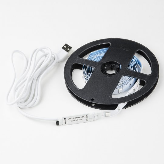 Комплект светодиодной ленты ULS-U11 3M/RGB/1.5M/USB IP20 RSP