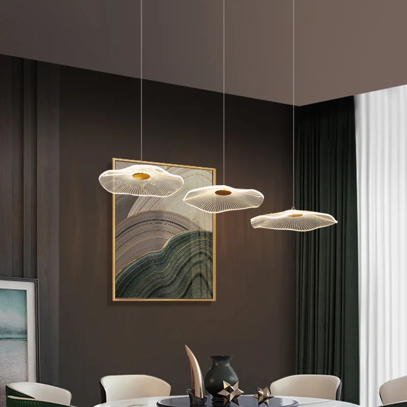 Светильник подвесной ElegantLight DZN-11325 ЗОЛОТО D750/H1500/3/LED/18W/4000K D270mm золотистый кабе