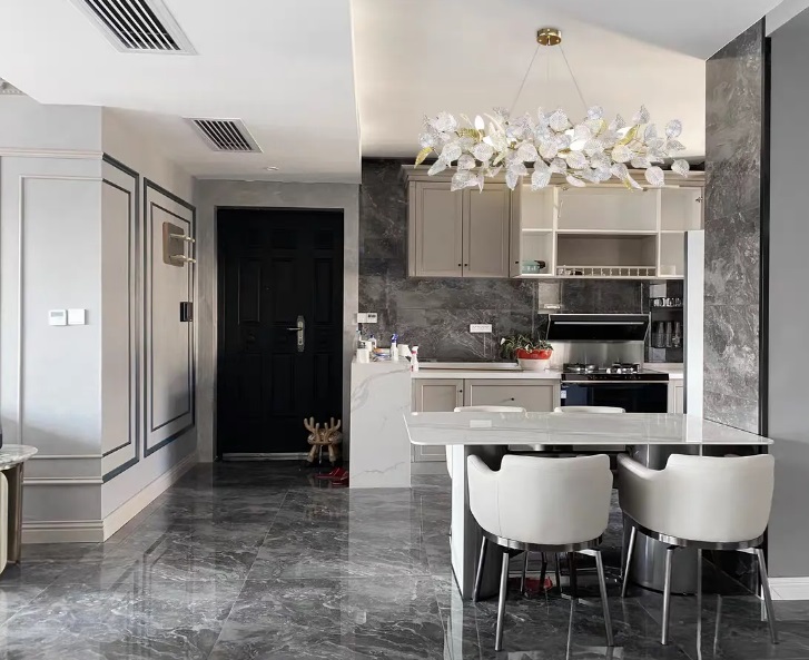 Светильник подвесной ElegantLight DZN-11339 ЗОЛОТО ` D1200*500/H450+1200/12/G9/10W